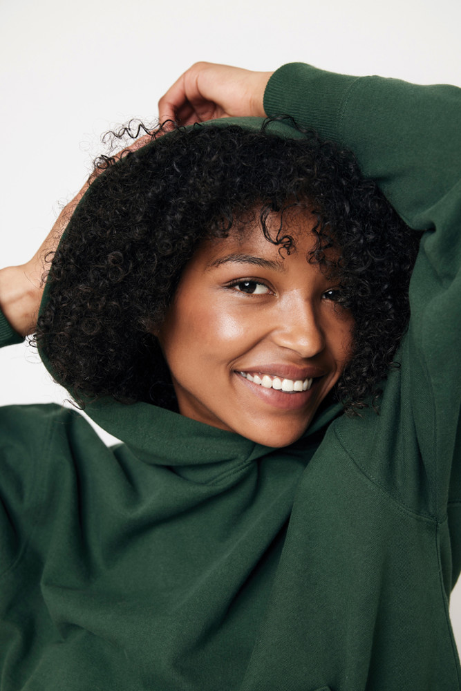 IQONIQ Yoho recycled cotton relaxed hoodie