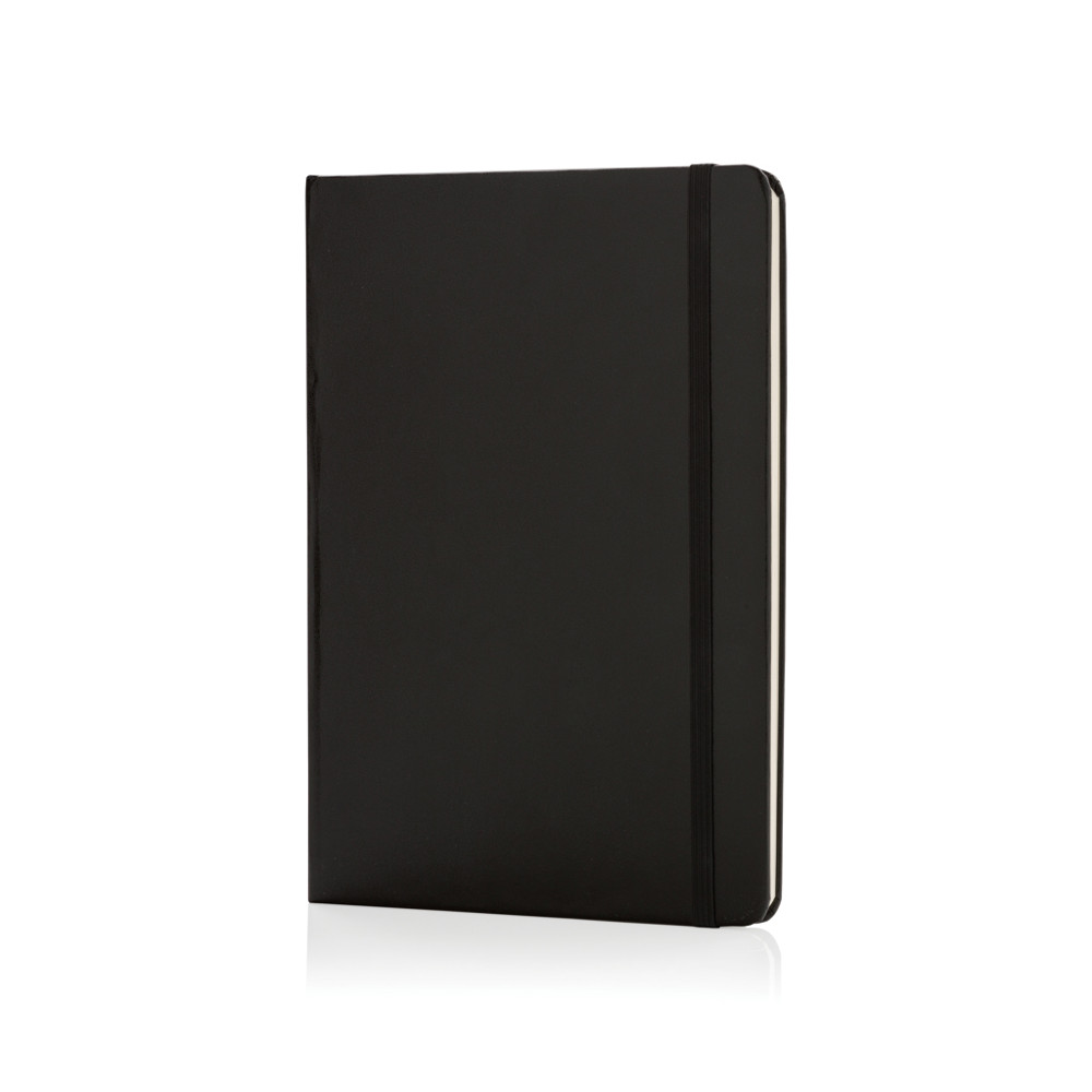 Classic hardcover notebook A5 - black (± PMS Black)