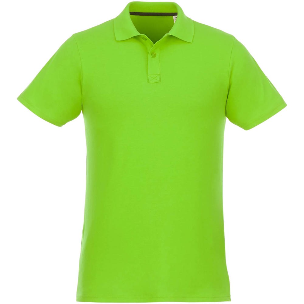 Helios 180 g/m2 short sleeve men's polo - Apple green
