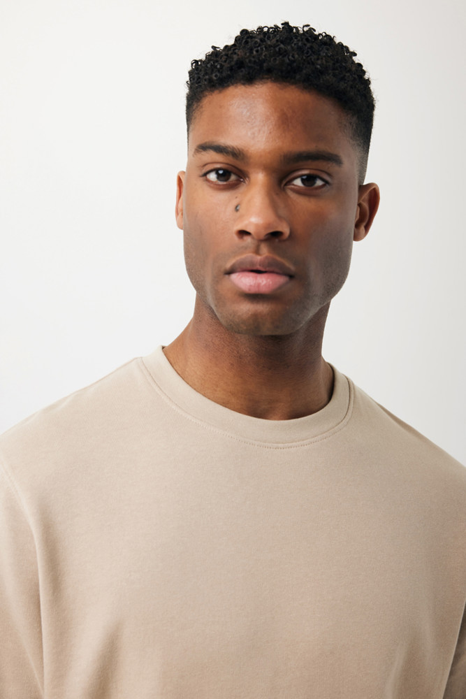 IQONIQ Etosha lightweight recycled cotton crew neck