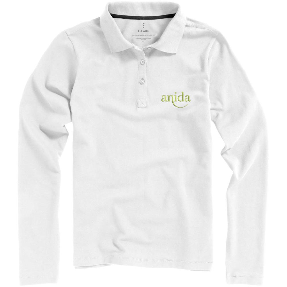 Calgary 180 g/m2 long sleeve women's polo
