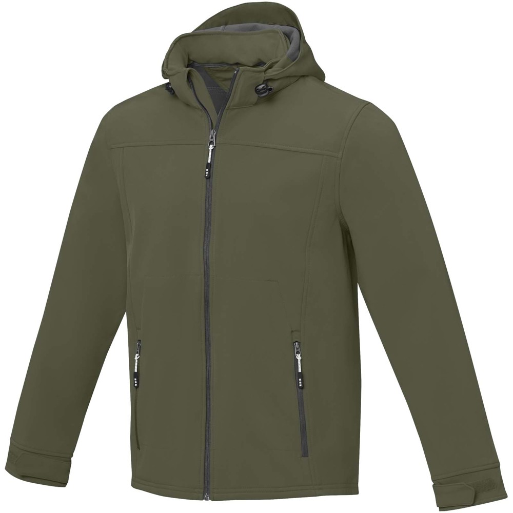 Langley men's softshell jacket - Forest green