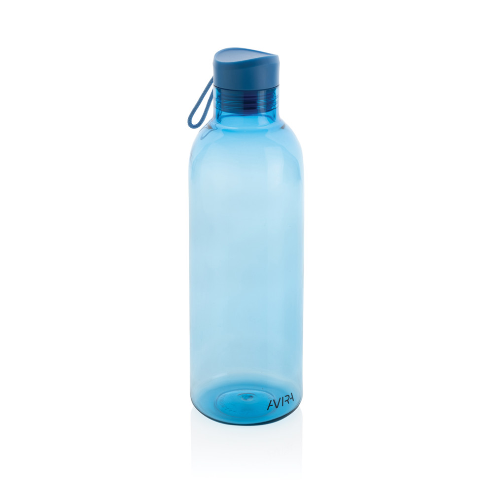 Avira Atik RCS Recycled PET bottle 1L - blue (± PMS 660C)