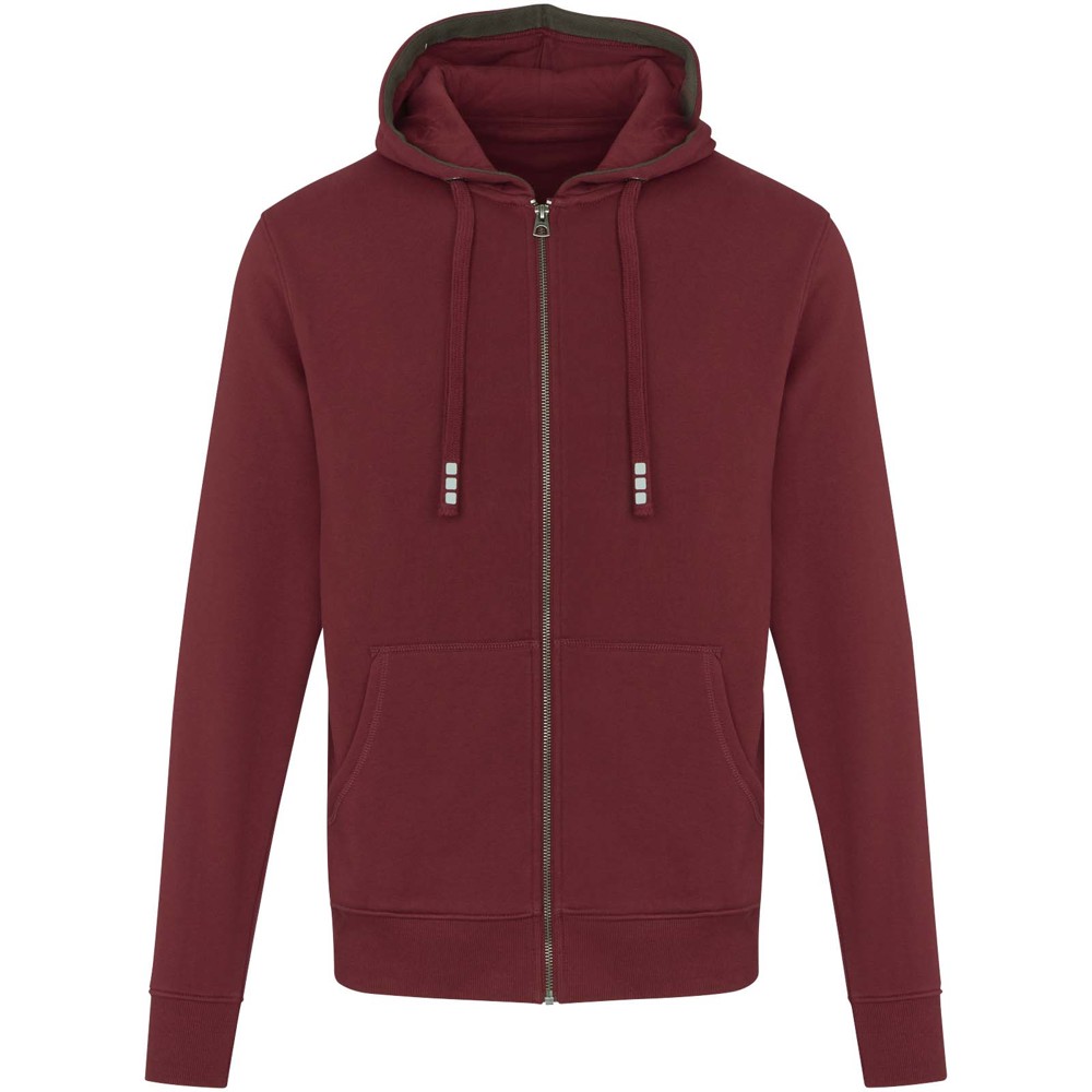 Arora 300 g/m2 unisex full zip hoodie