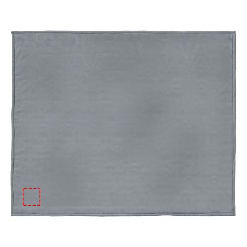 Springwood soft fleece and sherpa plaid blanket