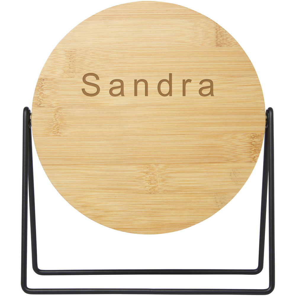 Hyrra bamboo standing mirror