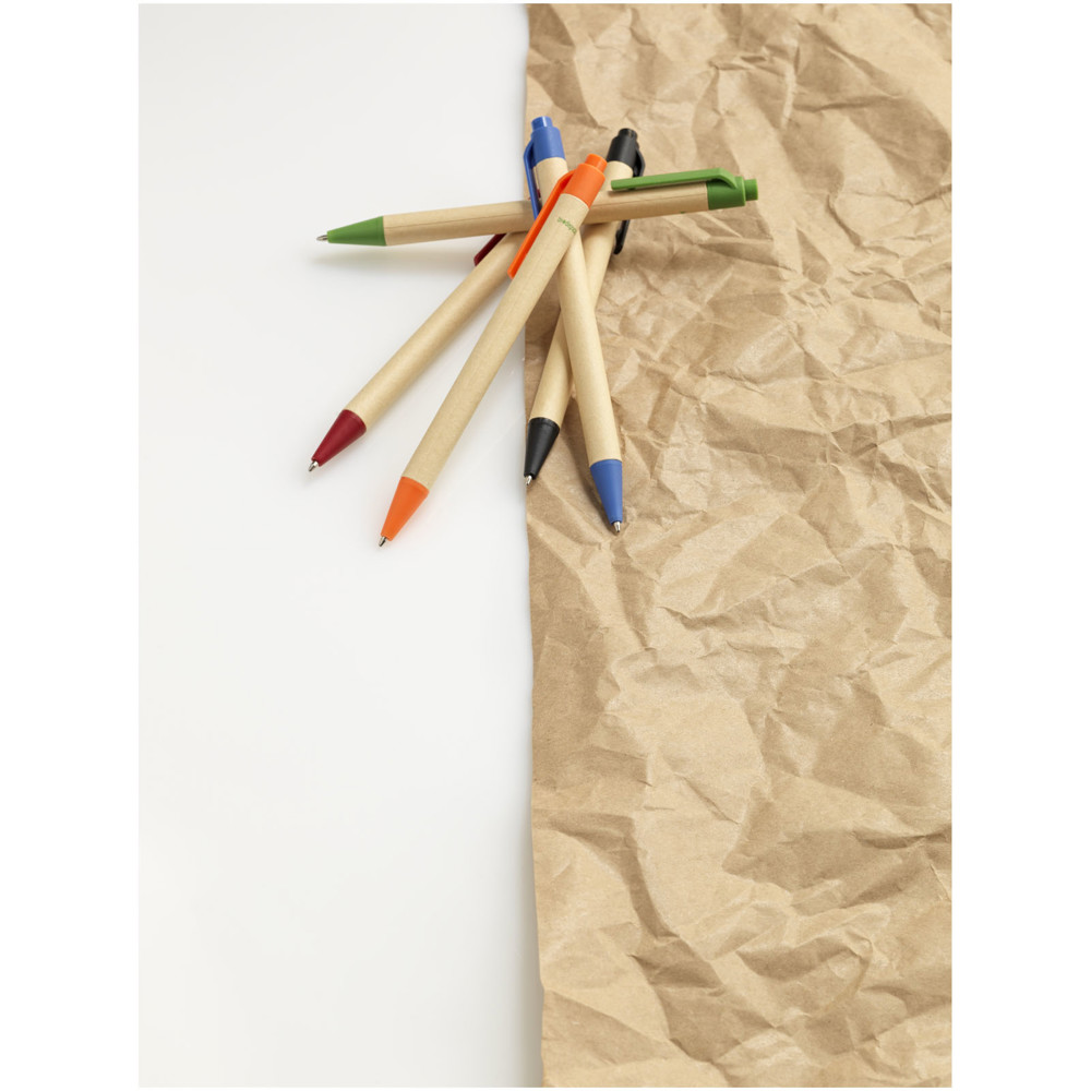 Berk recycled carton and corn plastic ballpoint pen (black ink)