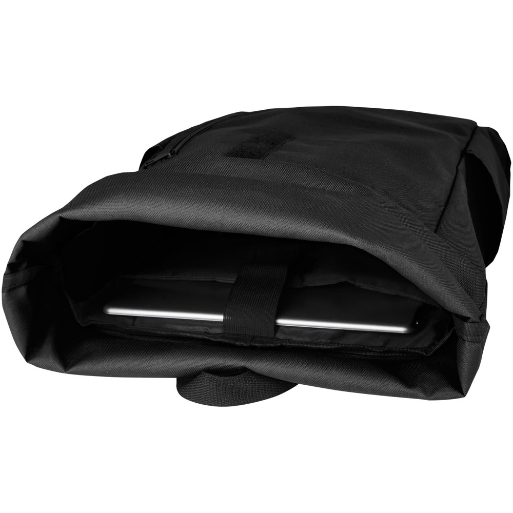 Byron 15.6" GRS RPET roll-top backpack 18L