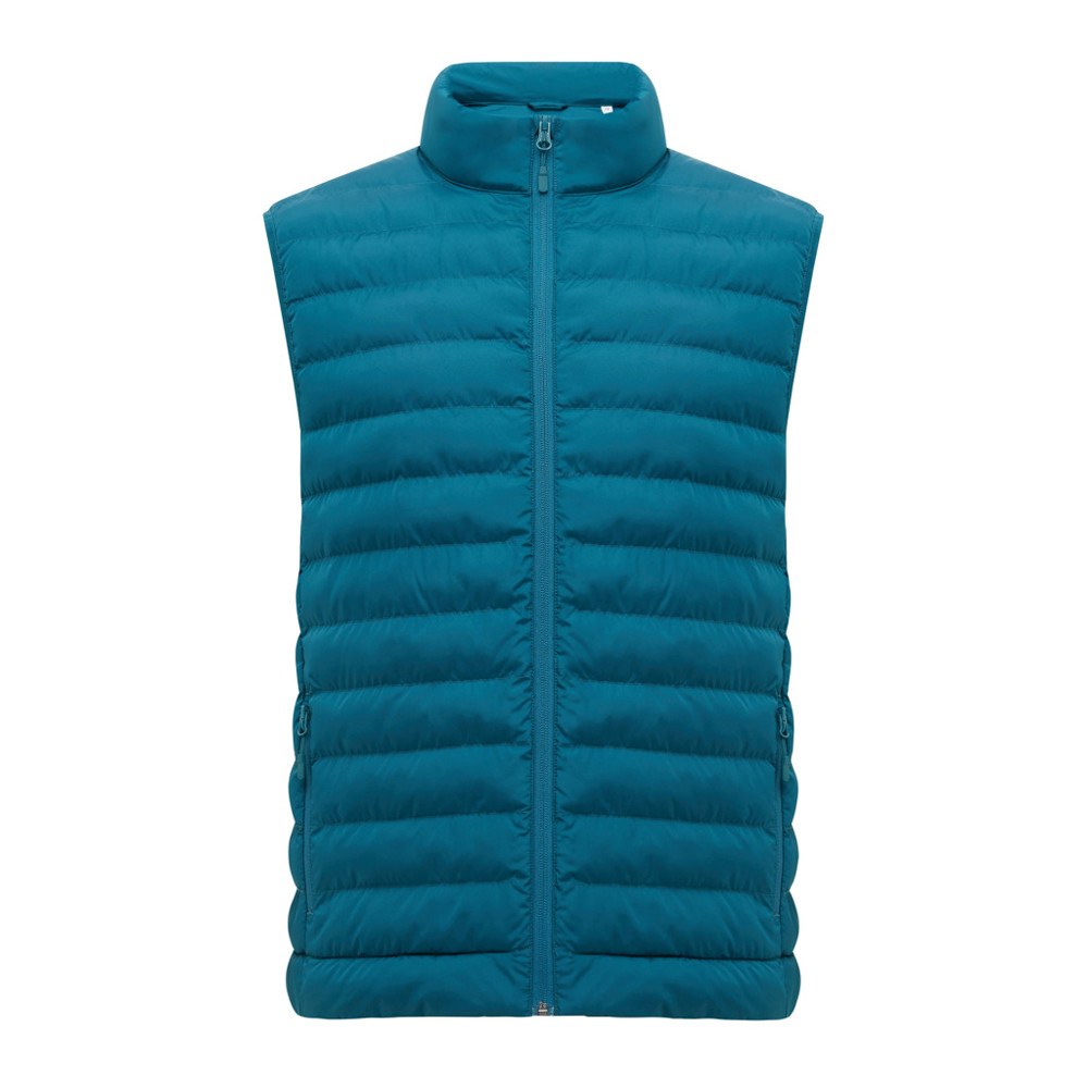 IQONIQ Meru men recycled polyester bodywarmer - dark teal (± PMS 19-4535 TCX)
