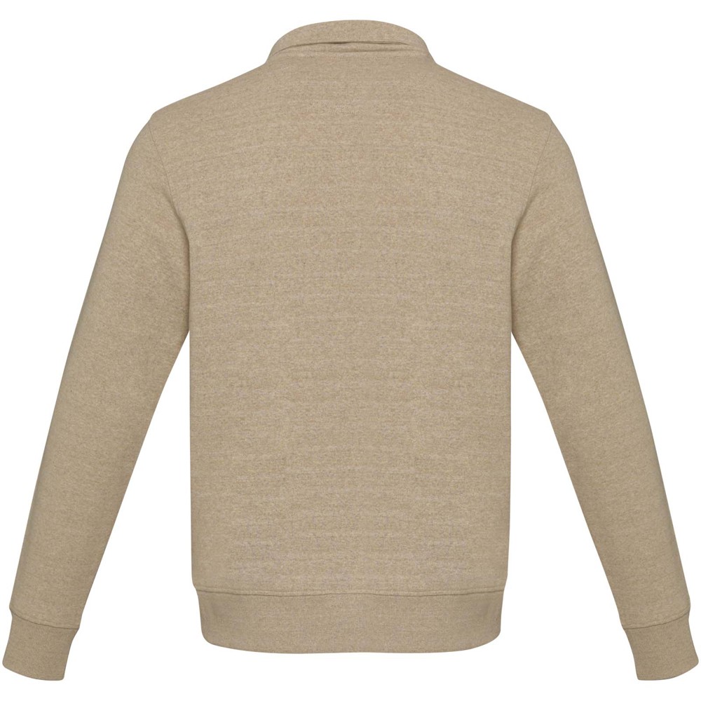 Tin 280 g/m² unisex Aware™ recycled quarter zip sweater 