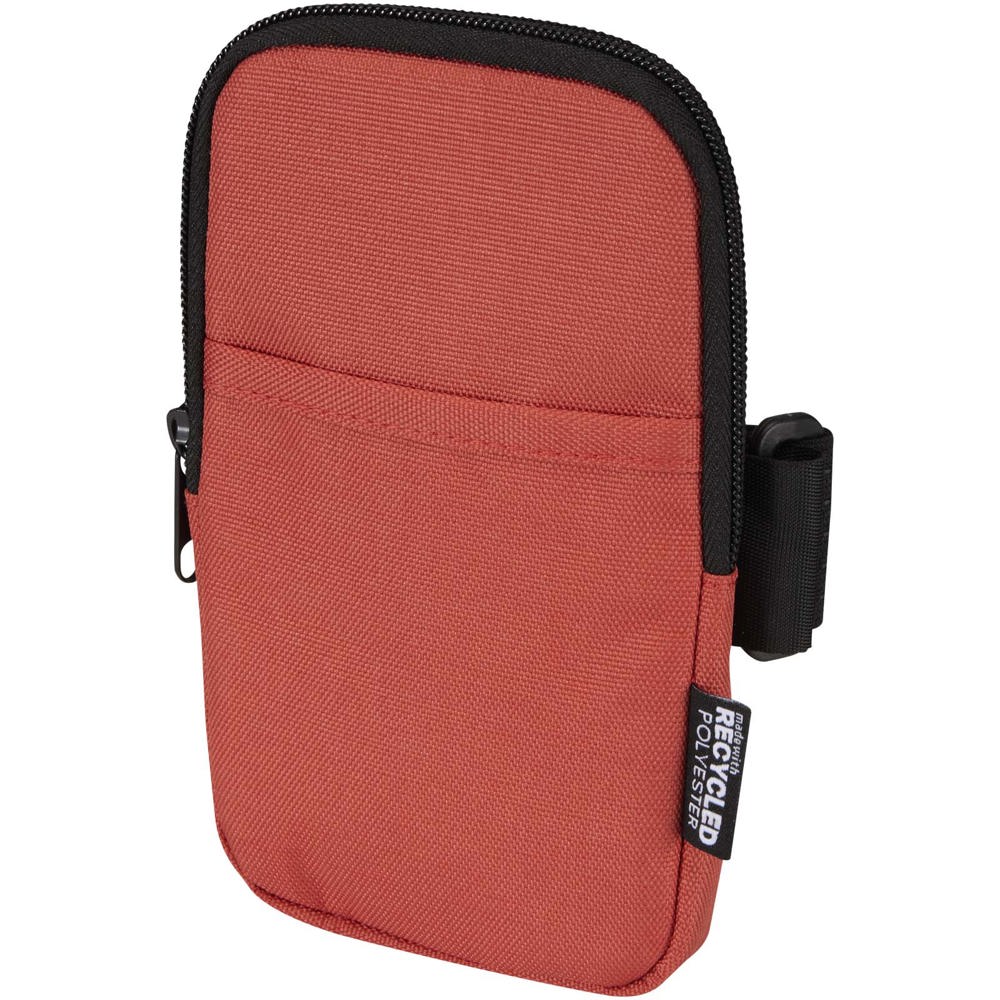 Byron GRS recycled bottle pouch - Brick