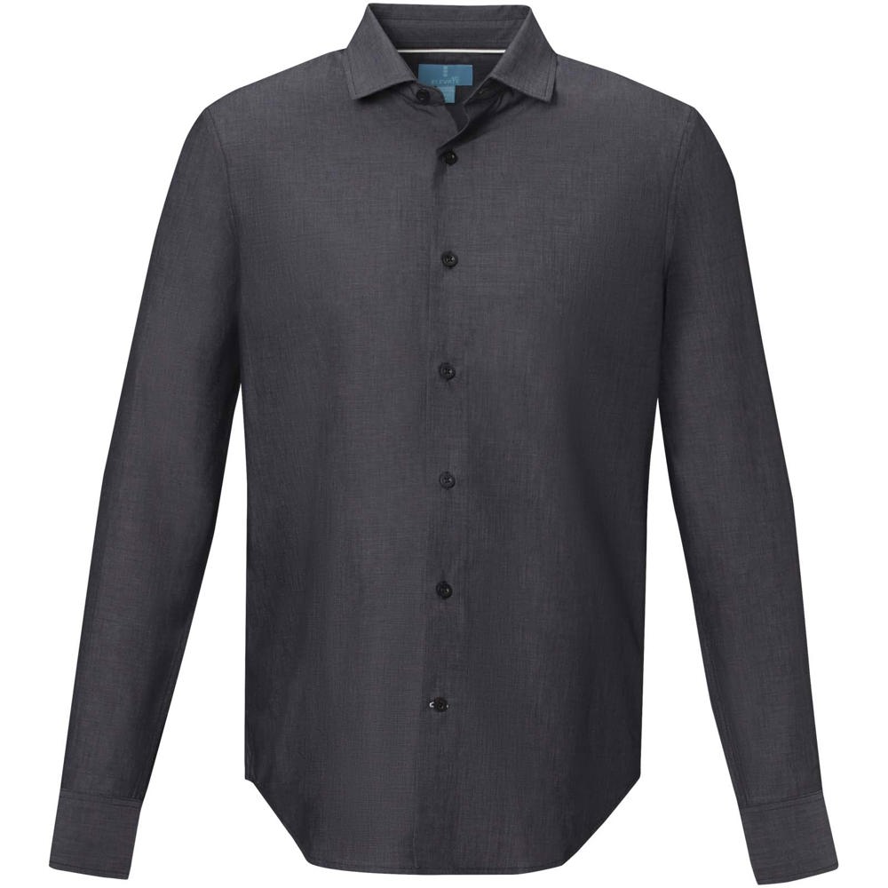 Cuprite long sleeve men's organic shirt