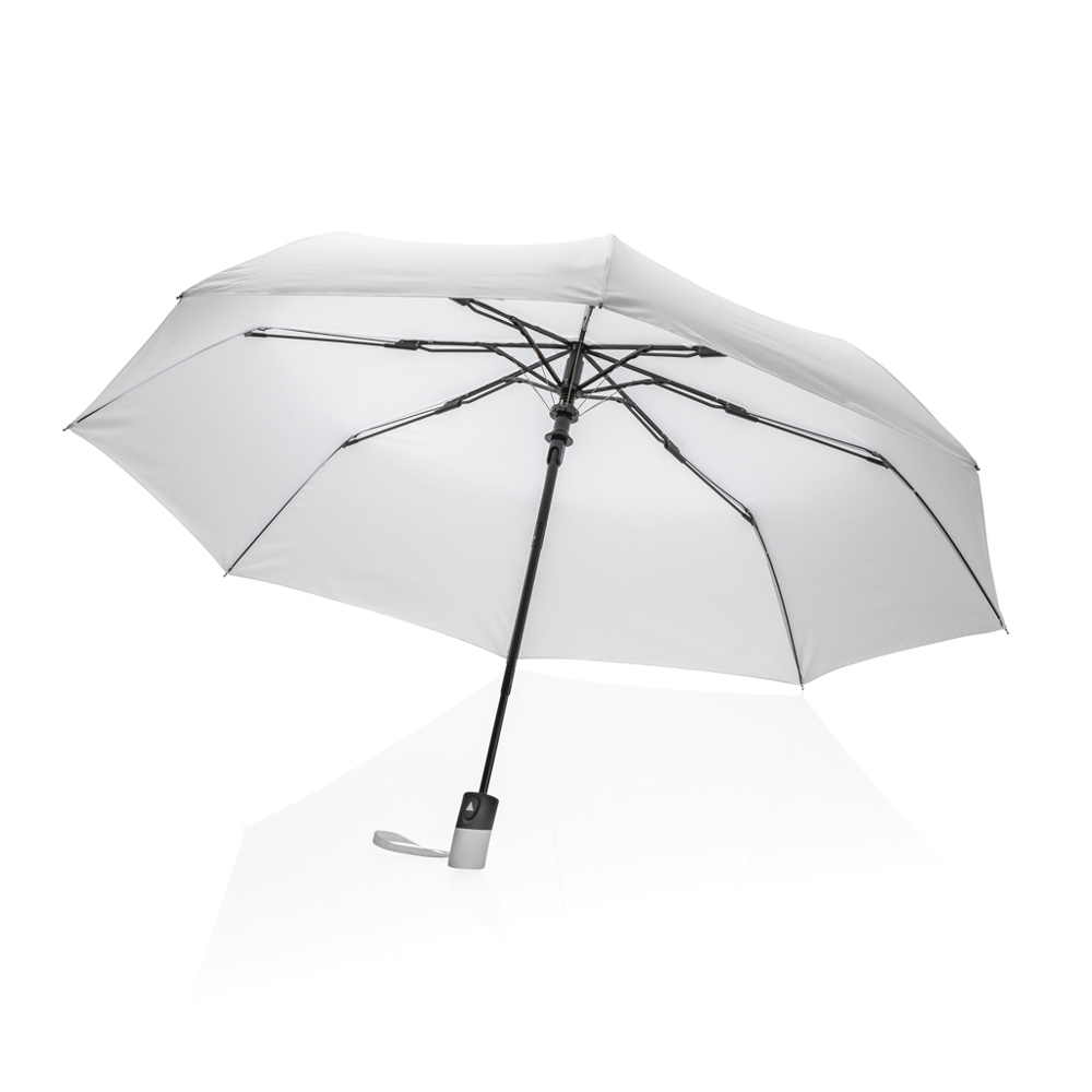 21" Impact AWARE™ RPET 190T mini auto open umbrella