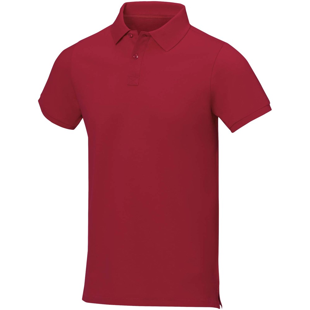 Calgary 200 g/m2 short sleeve men's polo - Red