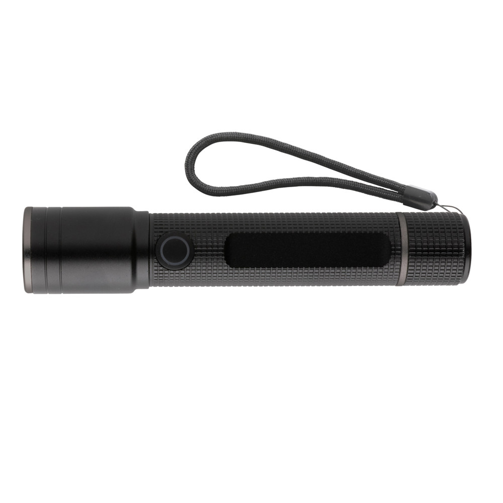 Gear X RCS recycled aluminium USB-rechargeable torch