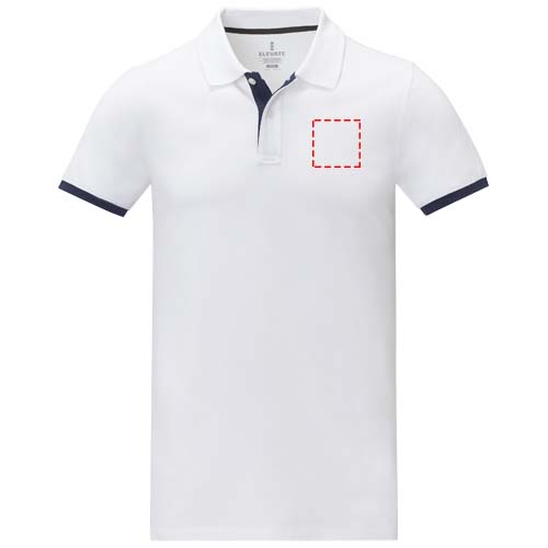 Morgan 200 g/m2 short sleeve men's duotone polo