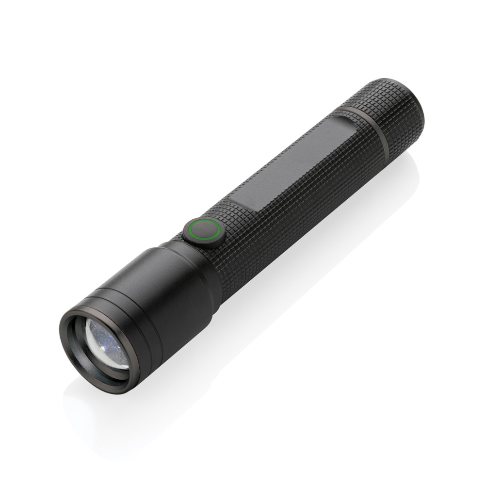 Gear X RCS recycled aluminium USB-rechargeable torch