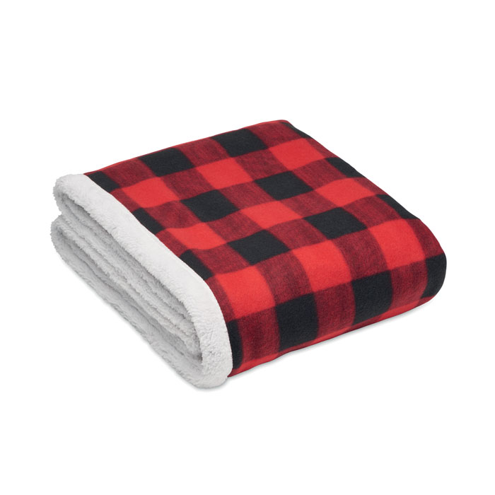 SHERMATT - RPET sherpa fleece blanket