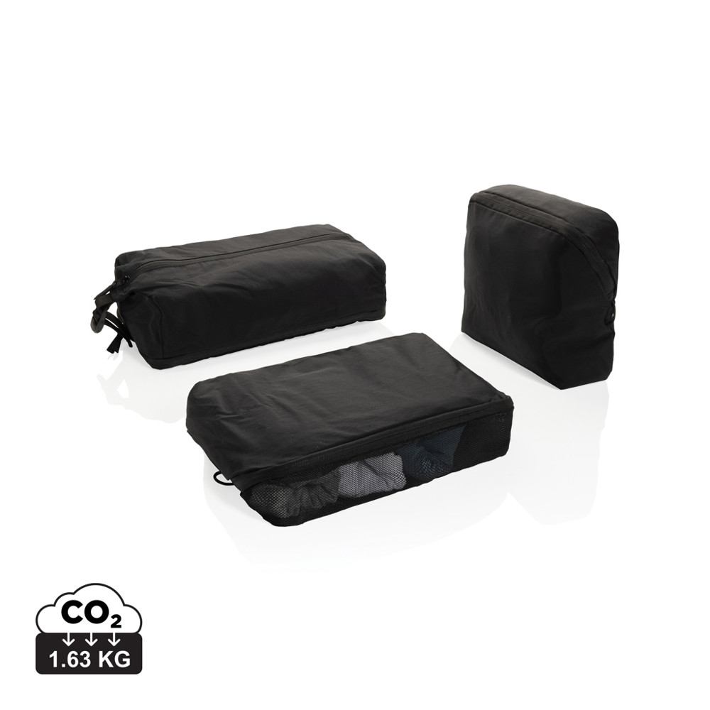 KENTO URBAN RCS recycled nylon packing cube set