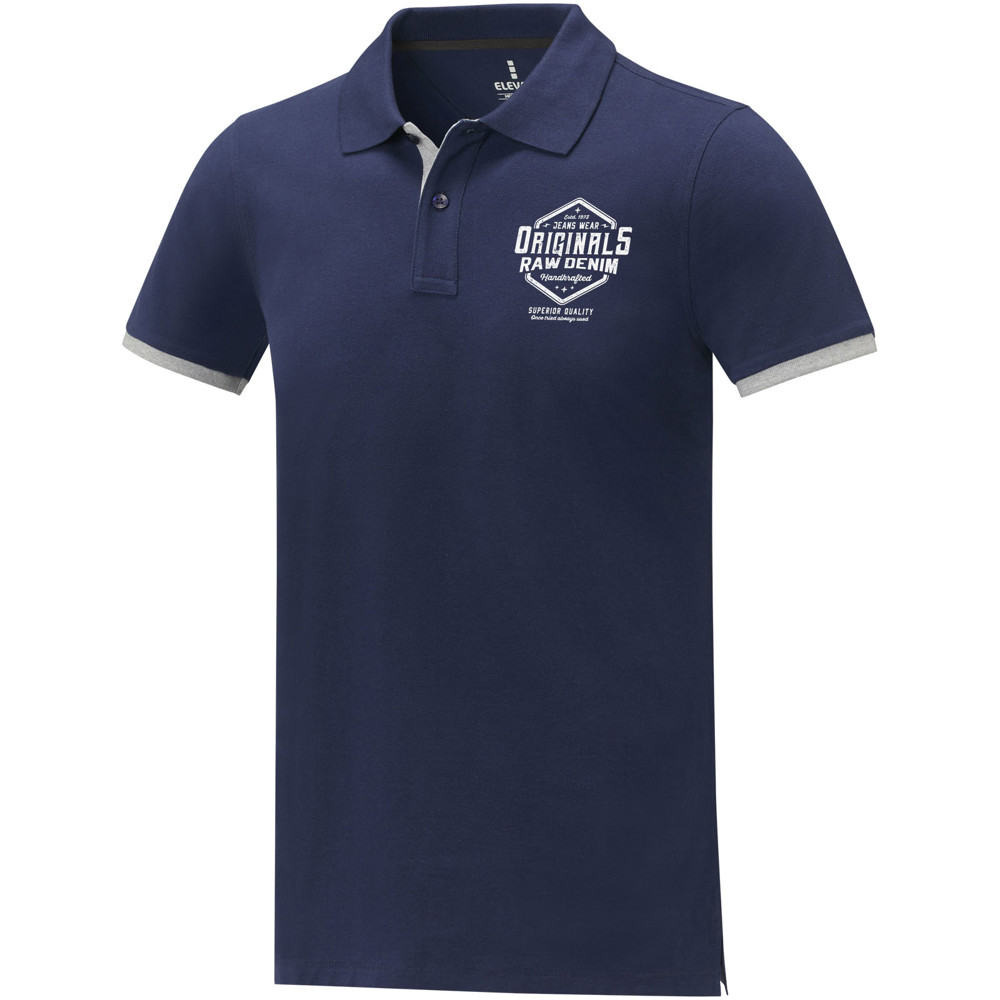 Morgan 200 g/m2 short sleeve men's duotone polo