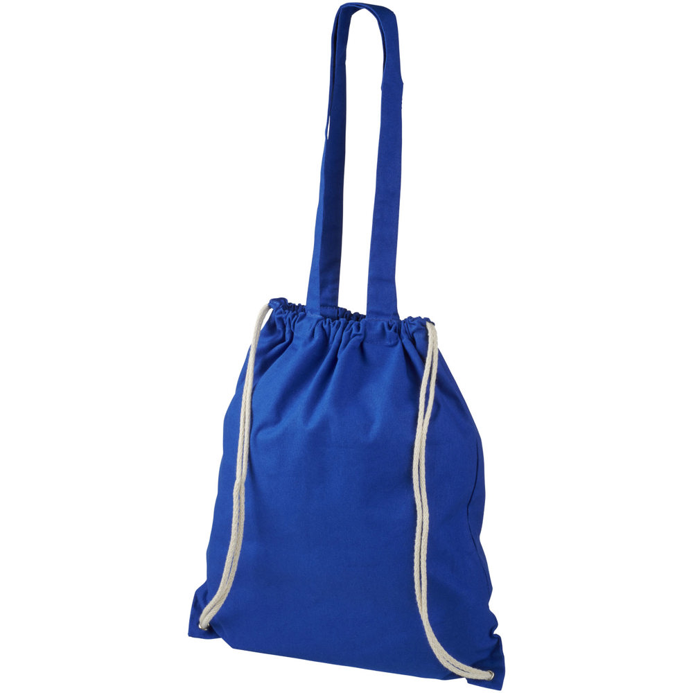 Eliza 240 g/m² cotton drawstring bag 6L