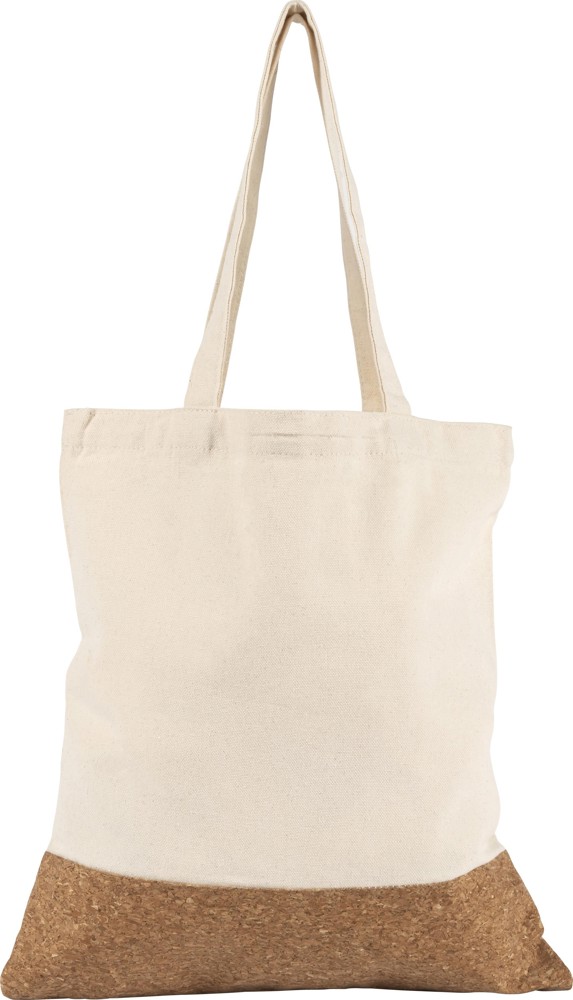 Cotton (250 gr/m²) shopping bag Dalia - khaki