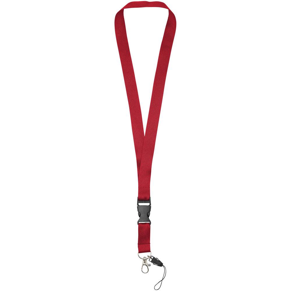 Sagan phone holder lanyard with detachable buckle - Red