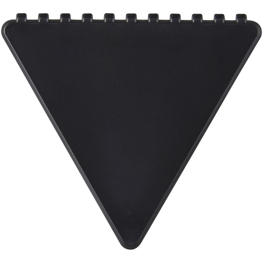 Frosty triangular recycled plastic ice scraper
