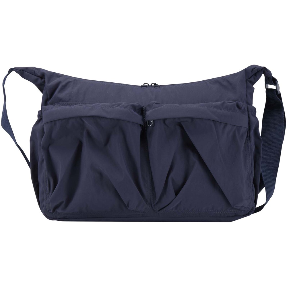 Calli 13" GRS recycled nylon laptop messenger bag