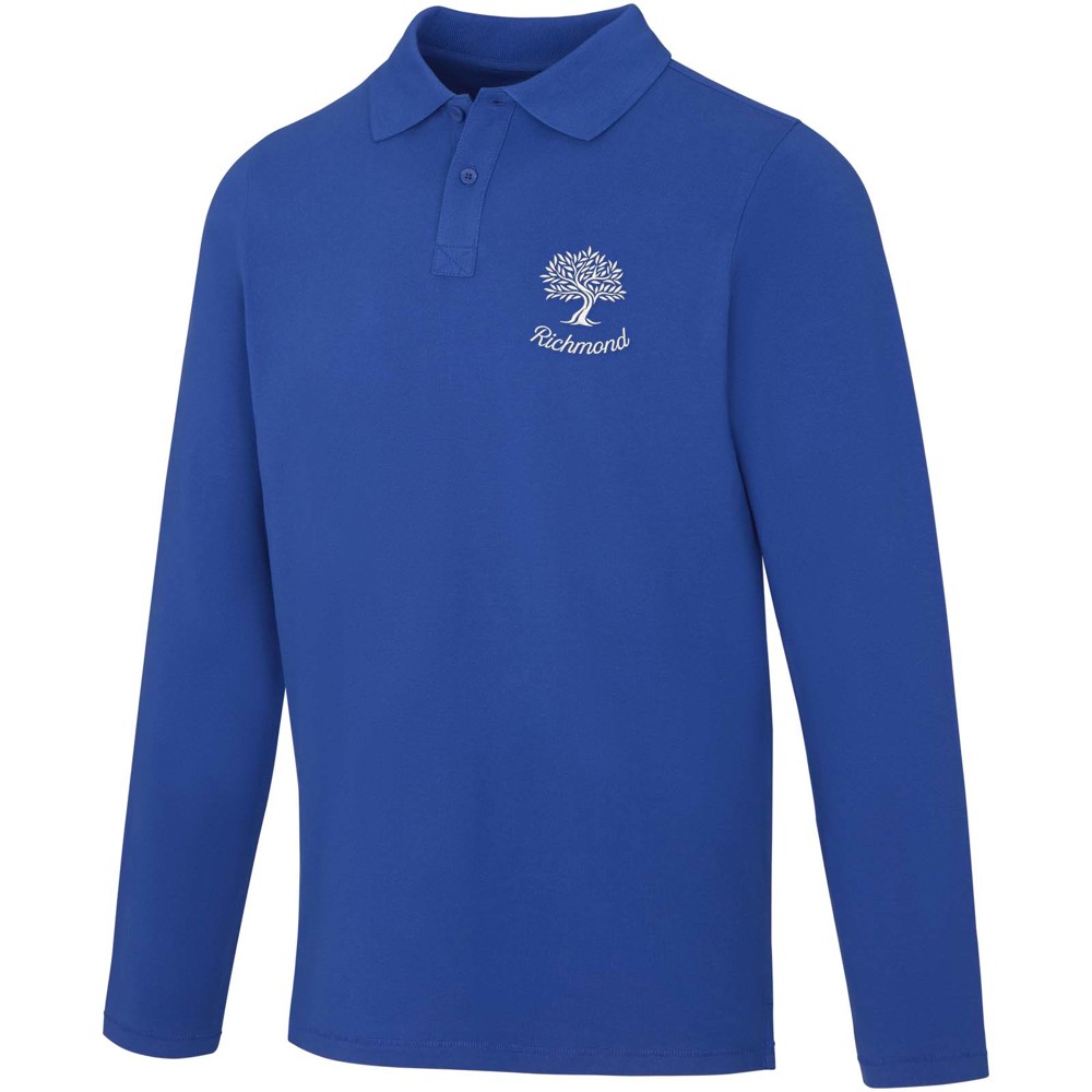Calgary 180 g/m2 long sleeve men's polo