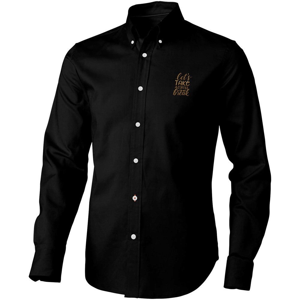 Vaillant 142 g/m2 long sleeve men's oxford shirt