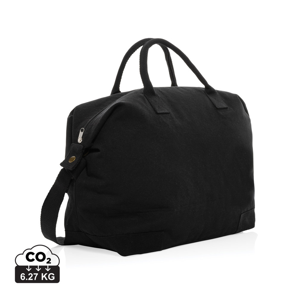 Kezar AWARE™ 500 gsm recycled canvas deluxe weekend bag