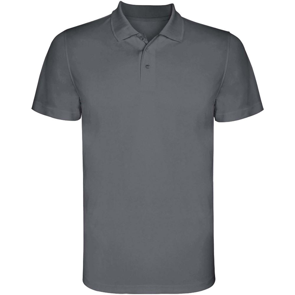 Monzha 150 g/m² short sleeve men's sports polo - Lead
