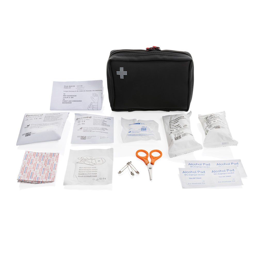 RCS recycled nubuck PU pouch first aid set