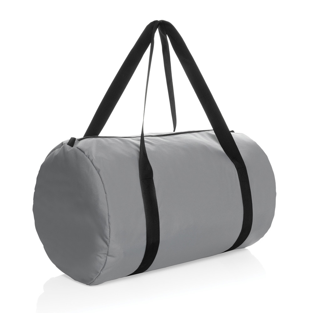 Dillon AWARE™ RPET foldable sports bag - grey (± PMS 17-5104 TCX)