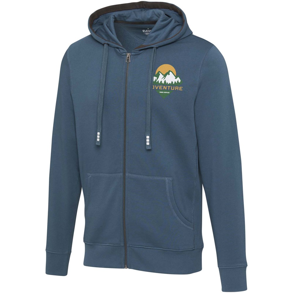 Arora 300 g/m2 unisex full zip hoodie