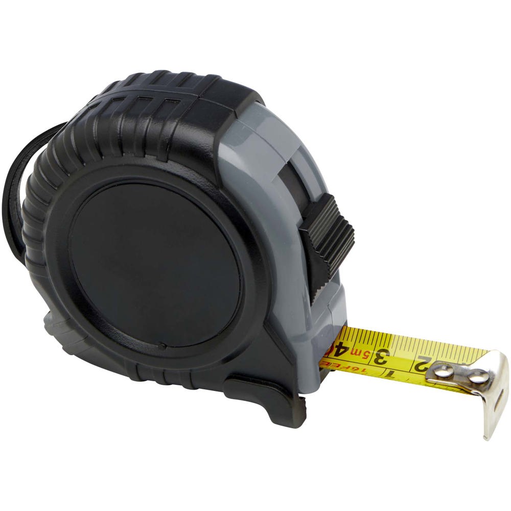 Score 5 metre tape measure with belt clip - Grey