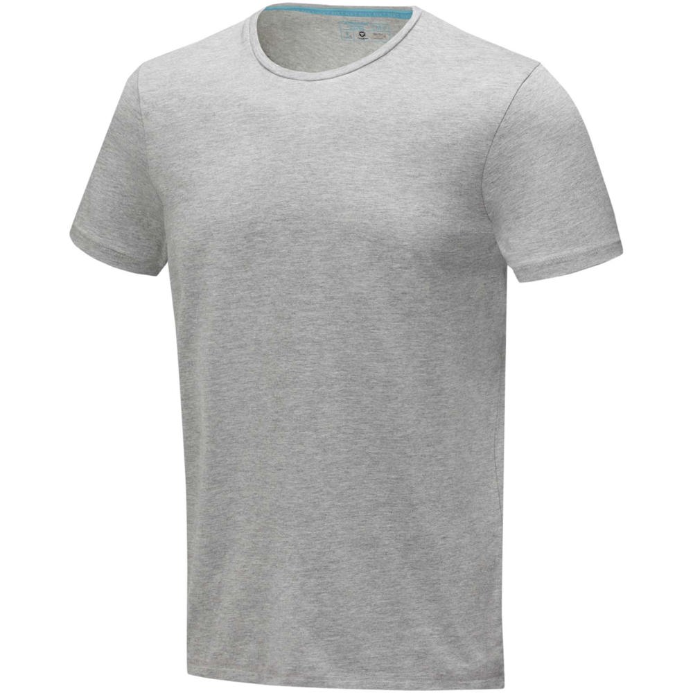 Balfour short sleeve men's organic t-shirt - Grey melange