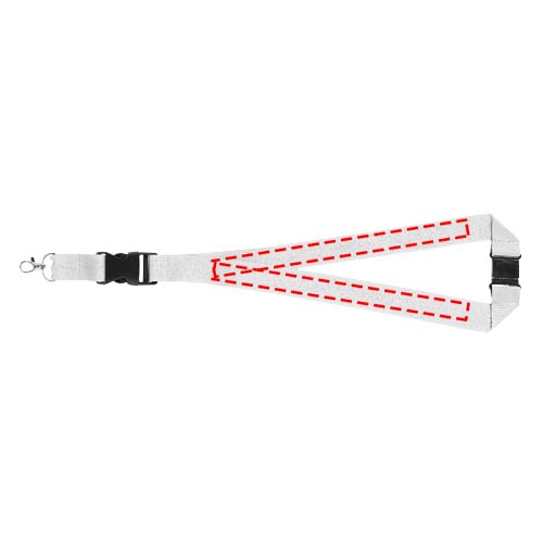 Yogi lanyard detachable buckle break-away closure