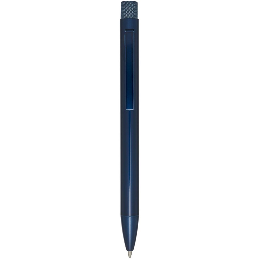 Beatriz recycled brass ballpoint pen (blue ink) - Blue