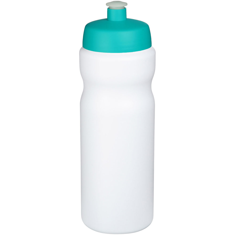 Baseline® Plus 650 ml sport bottle - White, Aqua