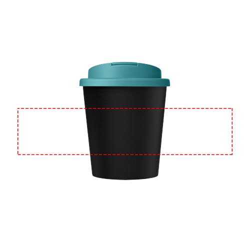 Americano® Espresso Eco 250 ml recycled tumbler with spill-proof lid 