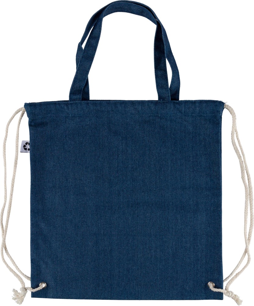 Drawstring bag Dex | Denim | 6.6 l