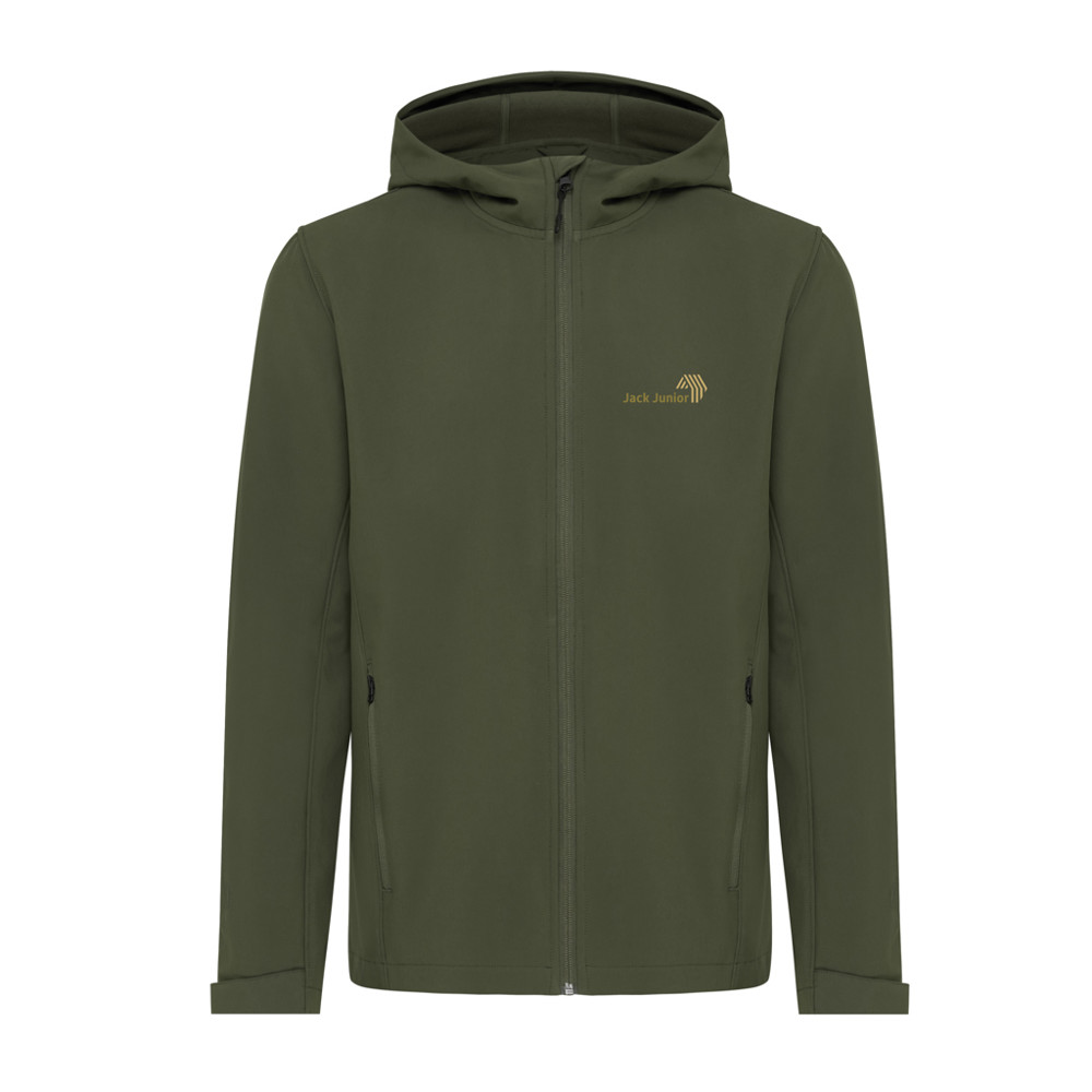 IQONIQ Makalu men recycled polyester soft shell jacket