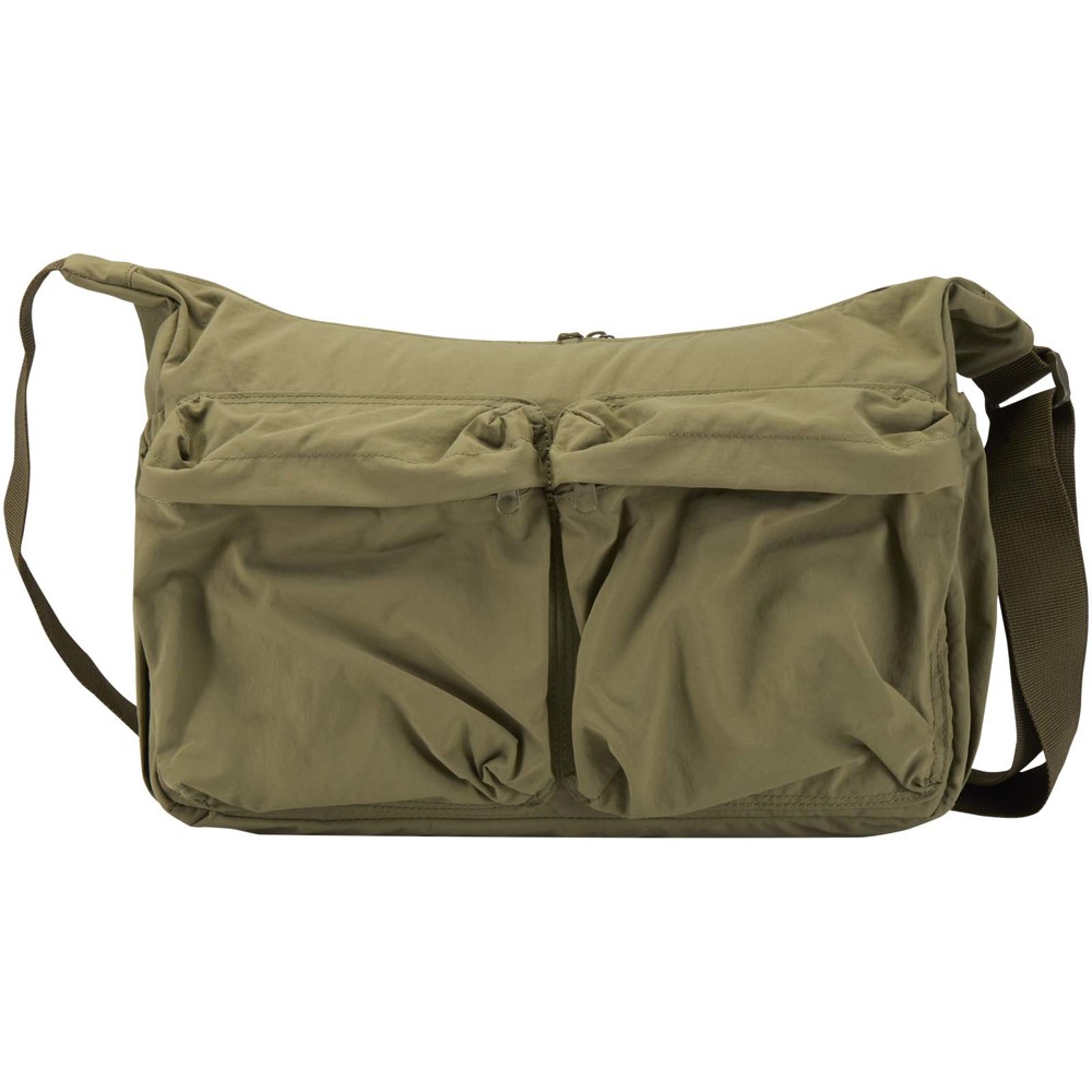 Calli 13" GRS recycled nylon laptop messenger bag