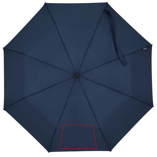 Agnes 21" foldable auto open RPET umbrella