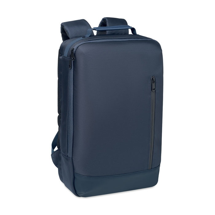 BOSTON - 15" laptop jacquard backpack - blue