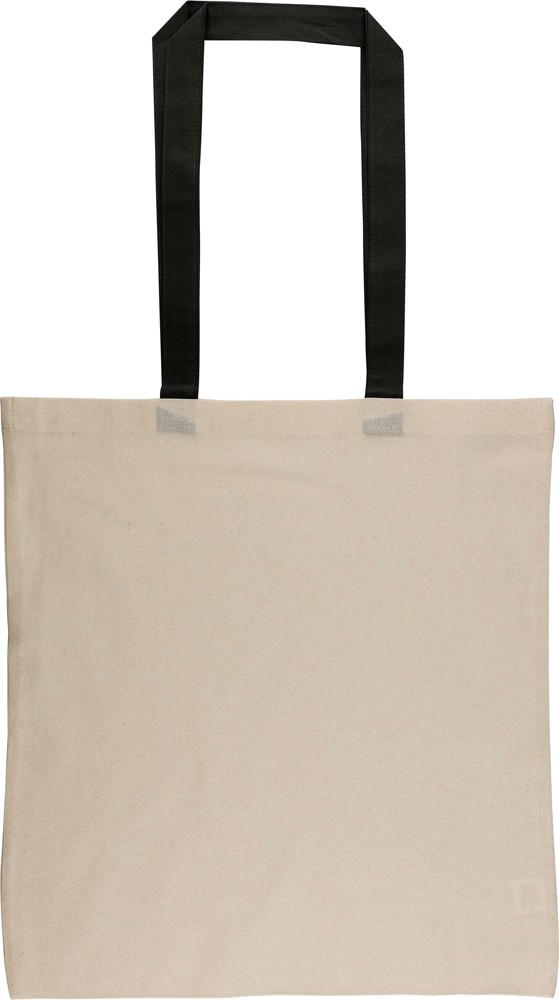 Cotton (140 gsm) shopping bag Maris - Black