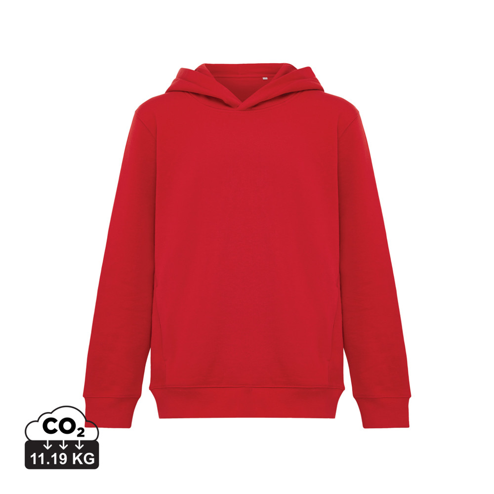 IQONIQ Yengo kids recycled cotton hoodie with sidepockets
