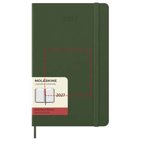 Moleskine hard cover 12 month L daily planner
